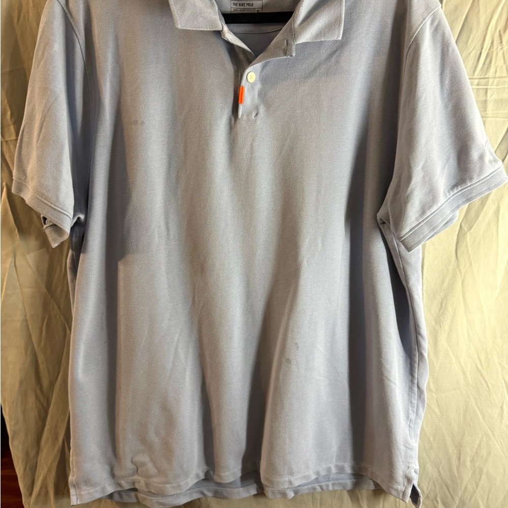 Nike Men's Sky Blue Polo Shirt